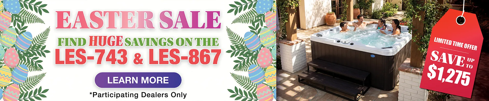 Calspas hot tub being used in a family setting - Castlerock